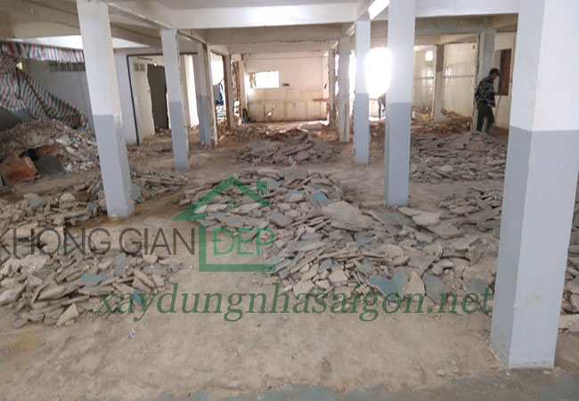Sửa chữa văn phòng huyện Nhà Bè - Vietcombank Tân Tạo